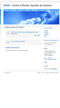 Mobile Screenshot of cesg-ge.ch