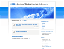 Tablet Screenshot of cesg-ge.ch